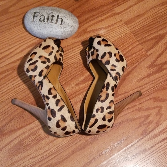 Steve madden cheetah heels 5 1/2 - Picture 4 of 7